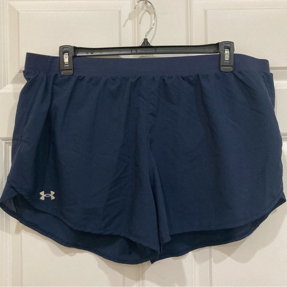 Under Armour Shorts Like New 3xl Underarmour Ua Navy Loose Running